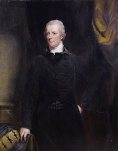 A portrait of WIlliam Pitt the Younger